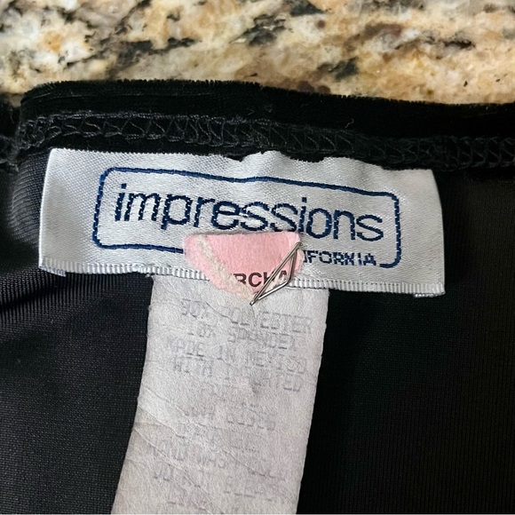 Impressions Women’s Black Velvet Maxi Dress L | Goth Witchy Grunge Vampy Gown - Picture 8 of 9